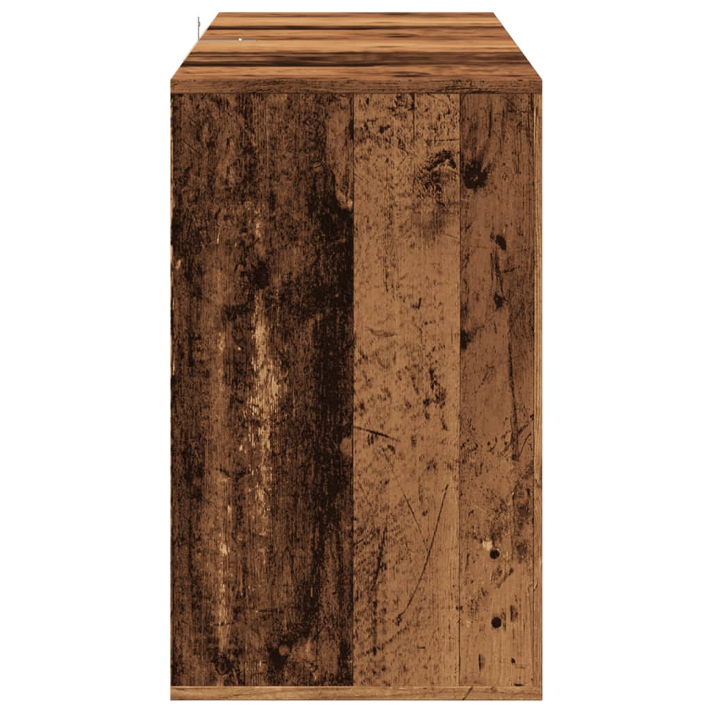 Wardrobe, old wood, 120x41x75 cm, processed wood