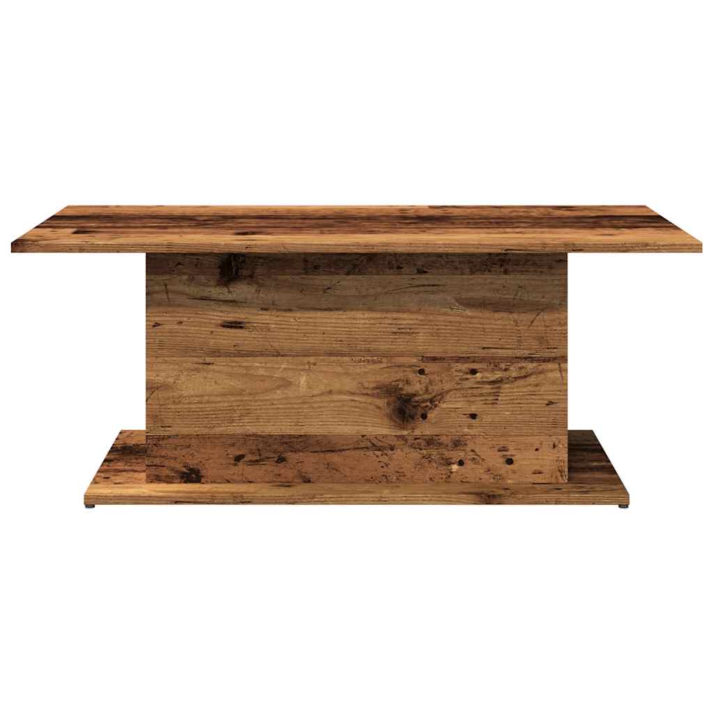 Coffee table, old wood, 102x55.5x40 cm, processed wood