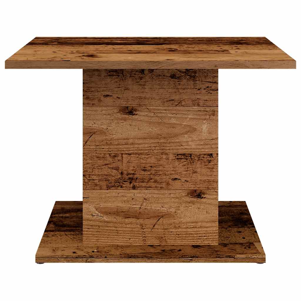 Coffee table, old wood, 55.5x55.5x40 cm, processed wood