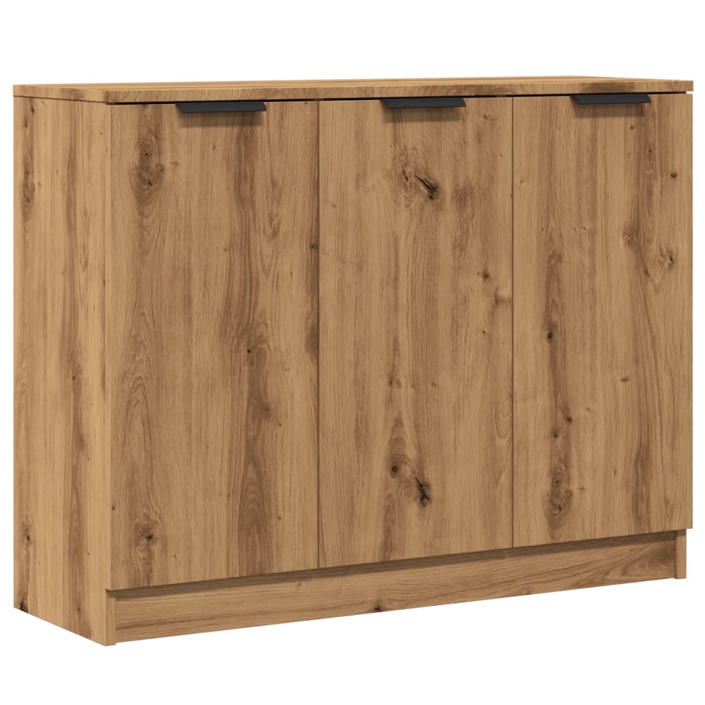 Cabinet, handcrafted oak, 90.5x30x70 cm, processed wood