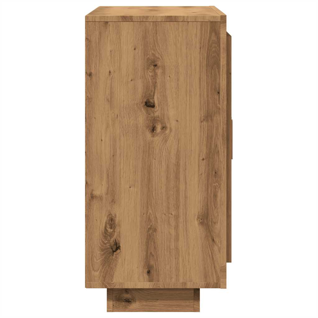 Wardrobe, Artisanal Oak, 92x35x75 cm, composite wood