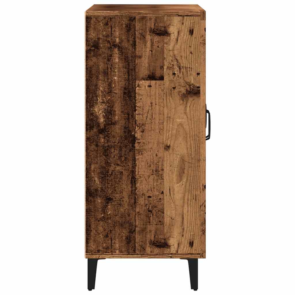 Wardrobe, old wood, 90x34x80 cm, processed wood