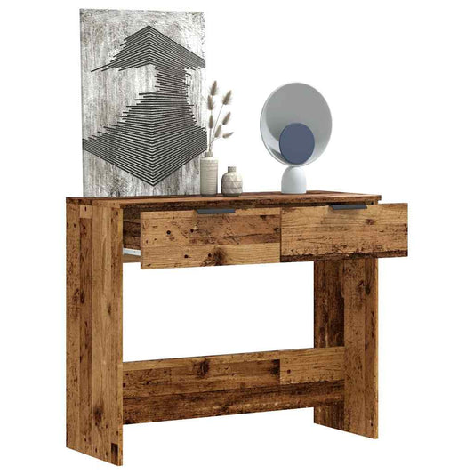 Console table, old wood, 90x36x75 cm, chipboard