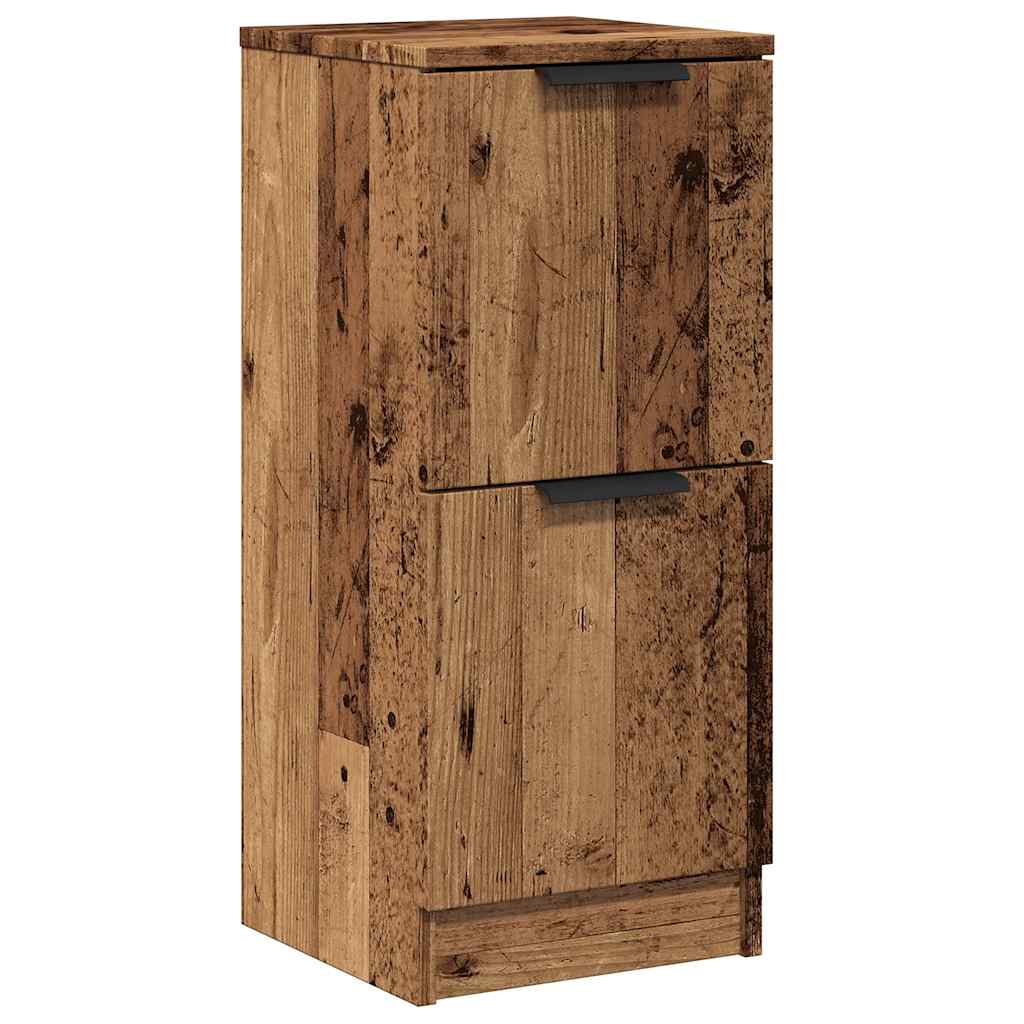 Cabinet, old wood, 30x30x70 cm, processed wood