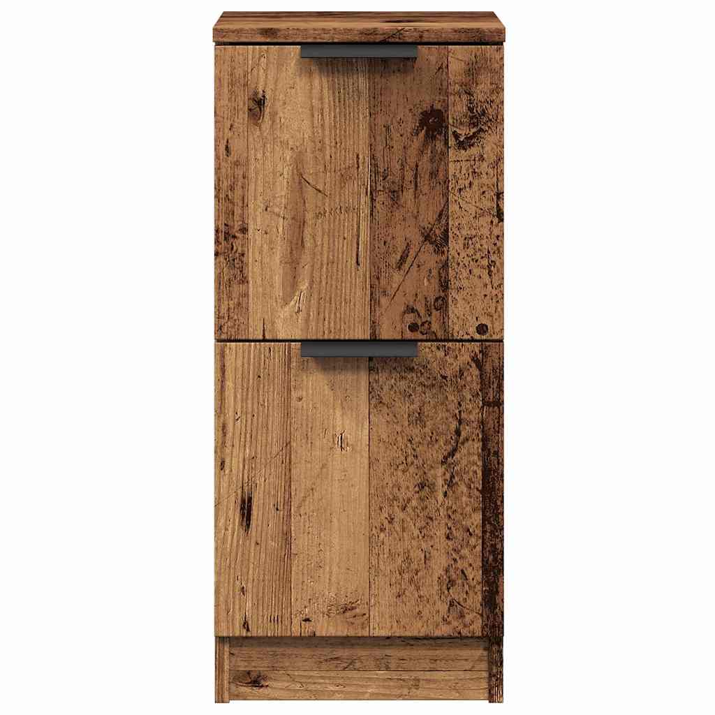 Cabinet, old wood, 30x30x70 cm, processed wood