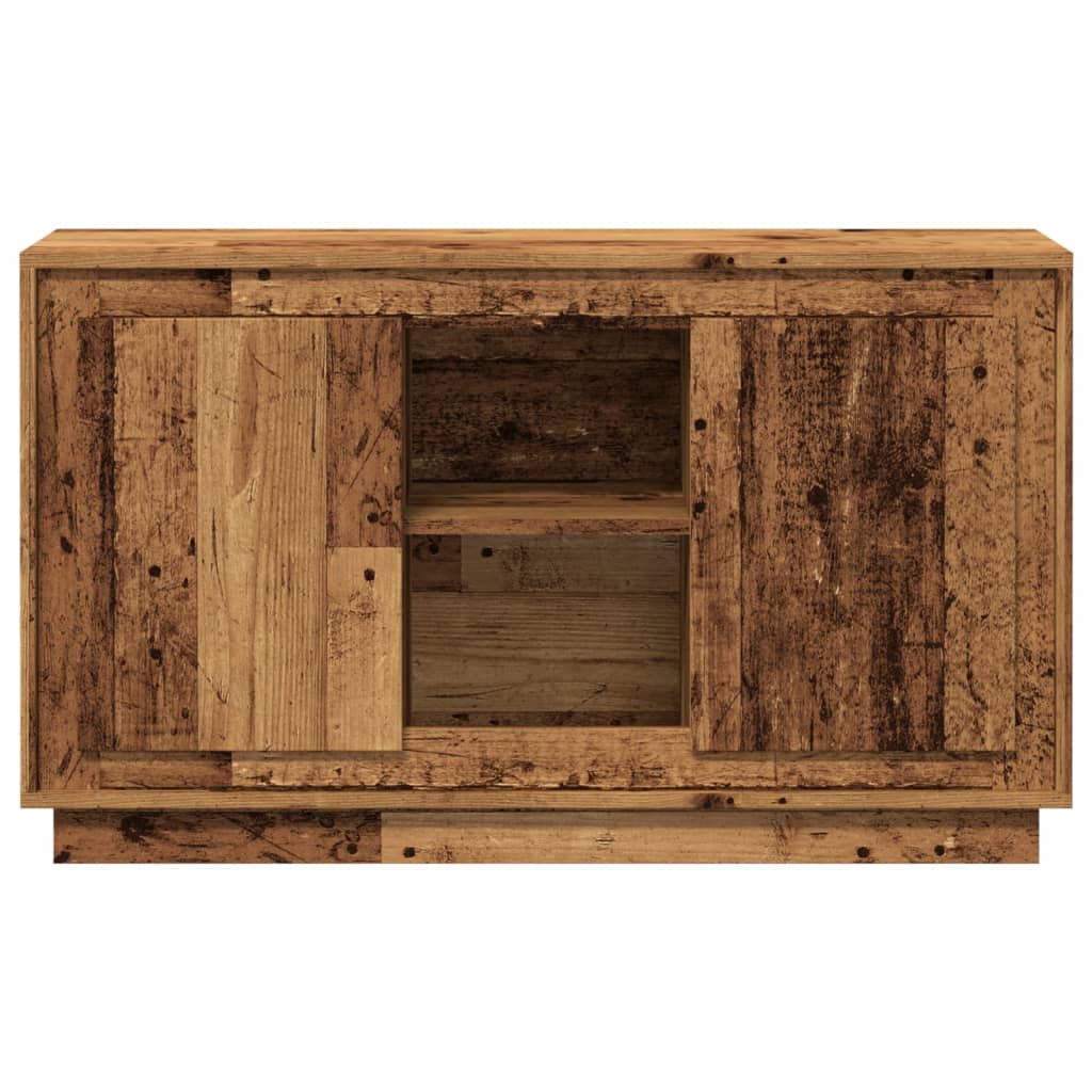 Wardrobe, old wood, 102x35x60 cm, processed wood