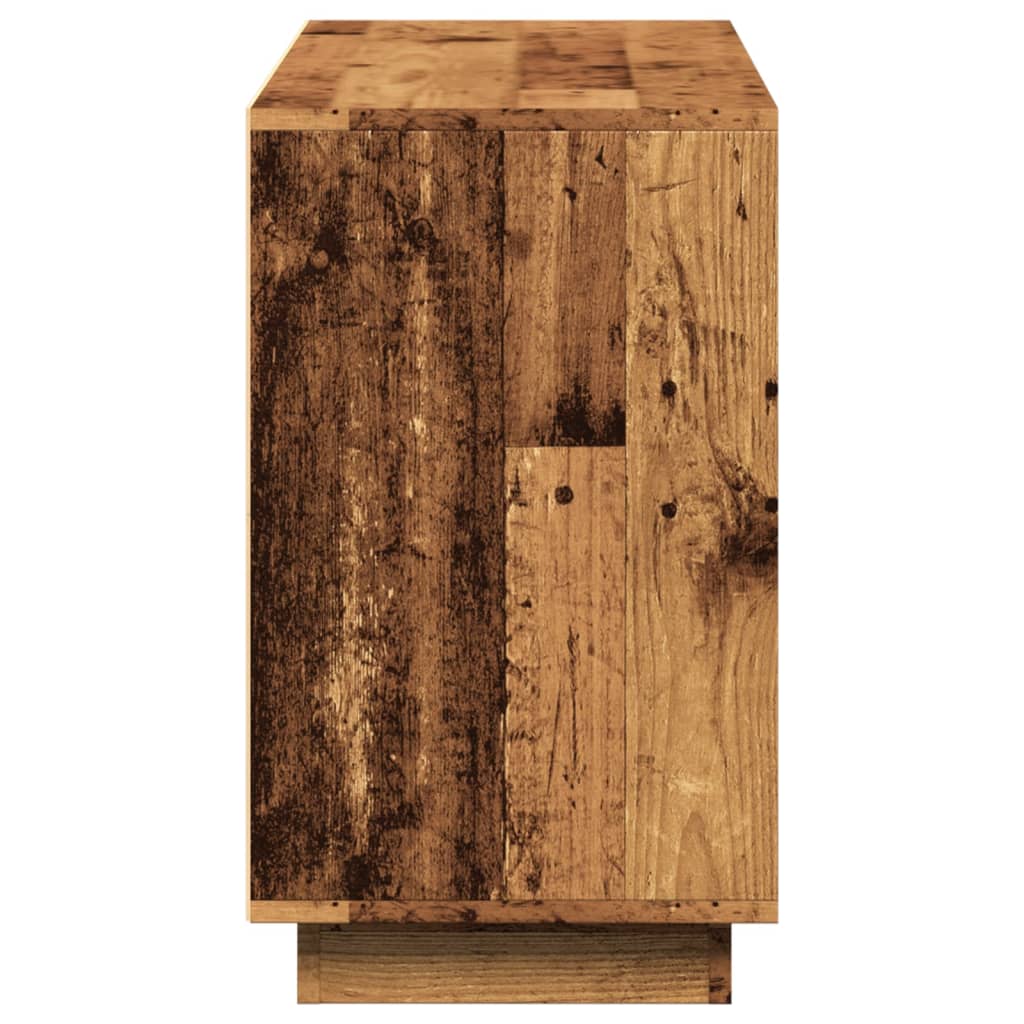 Wardrobe, old wood, 102x35x60 cm, processed wood