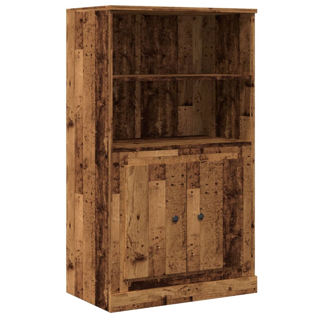 Tall cabinet, old wood, 60x35.5x103.5 cm, processed wood