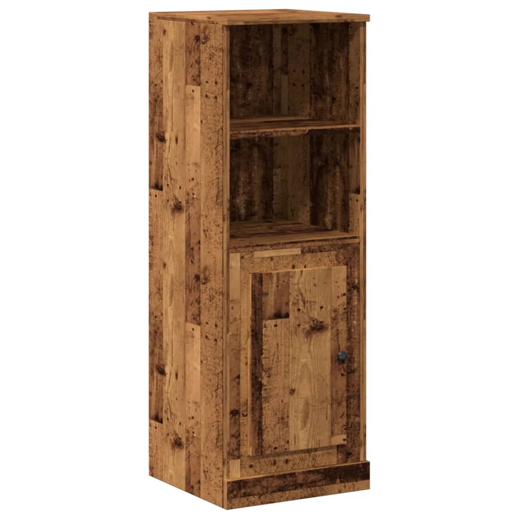 Tall cabinet, old wood, 36x35.5x103.5 cm, processed wood