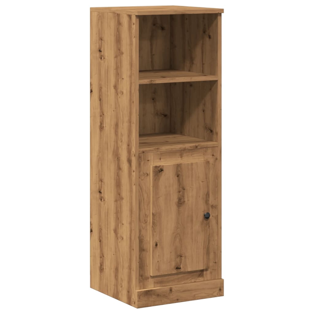 Tall cabinet, handcrafted oak, 36x35.5x103.5 cm, processed wood