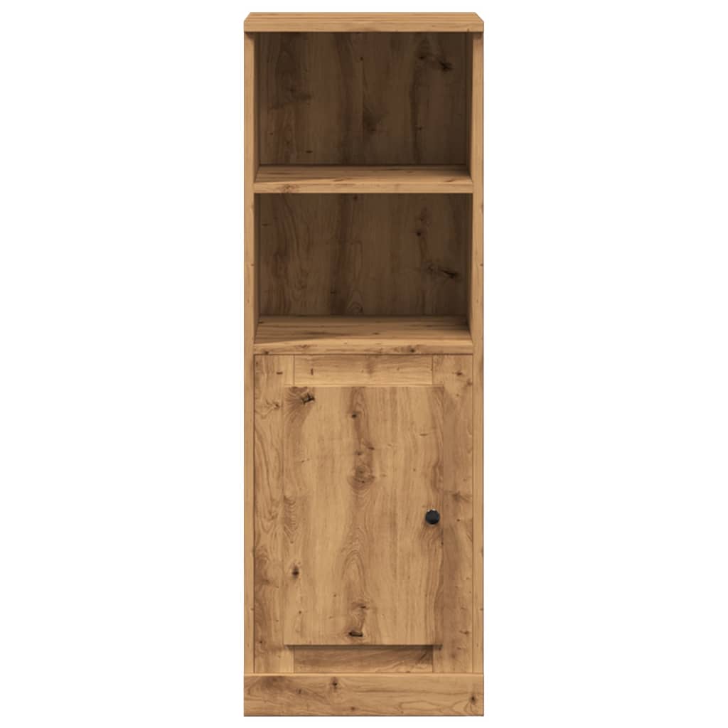 Tall cabinet, handcrafted oak, 36x35.5x103.5 cm, processed wood