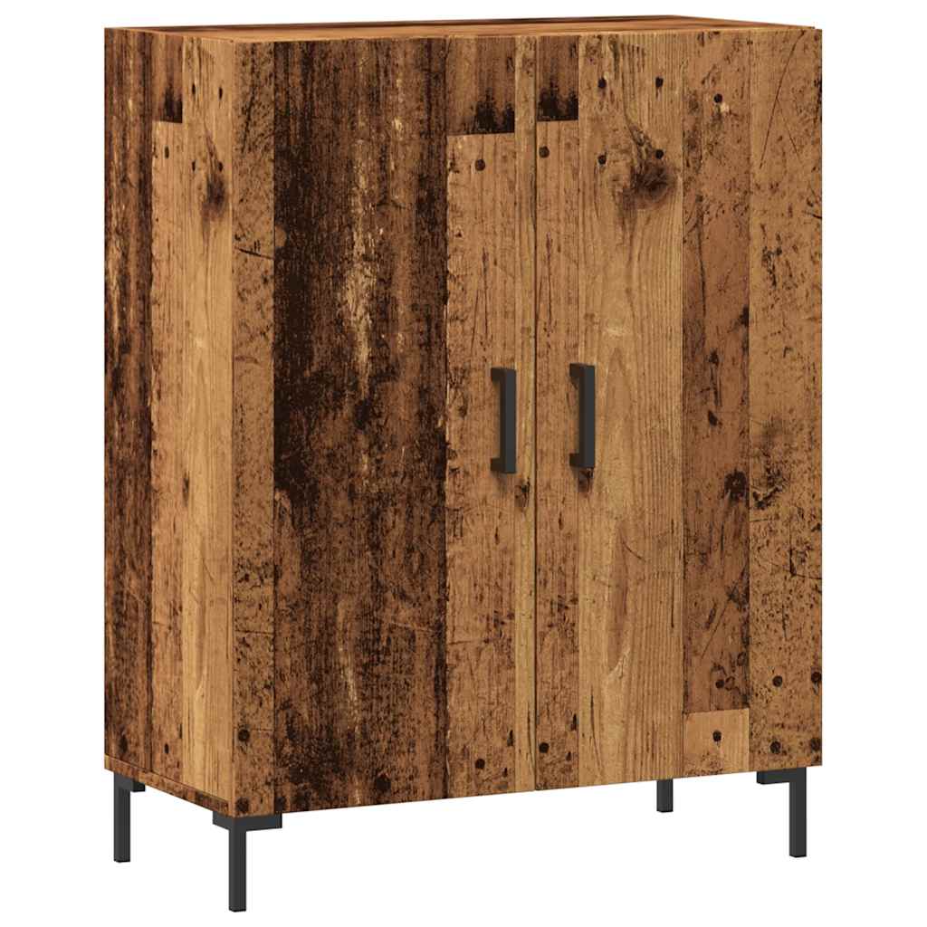 Wardrobe, old wood, 69.5x34x90 cm, processed wood