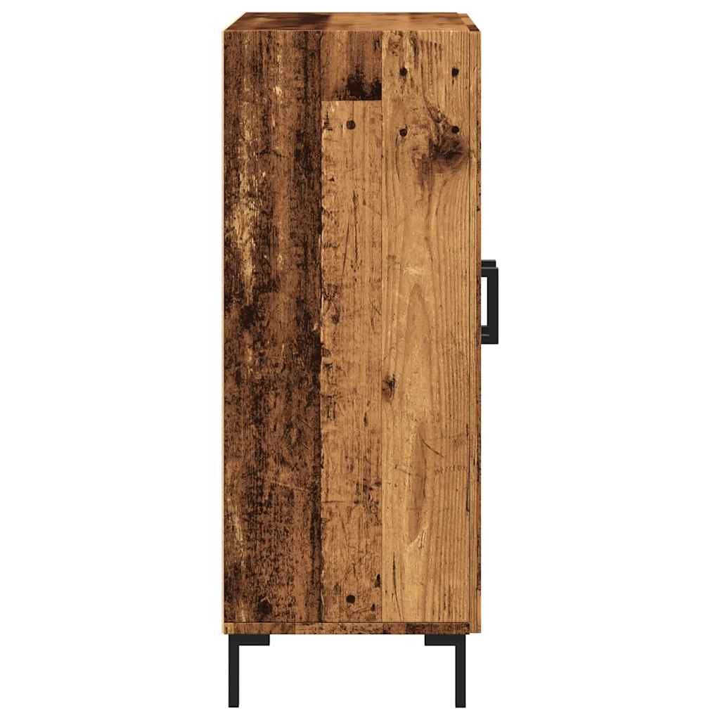 Wardrobe, old wood, 69.5x34x90 cm, processed wood