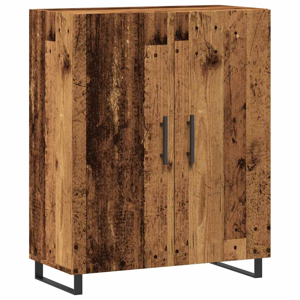 Wardrobe, old wood, 69.5x34x90 cm, processed wood