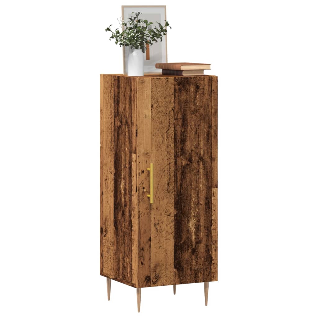 Wardrobe, old wood, 34.5x34x90 cm, processed wood