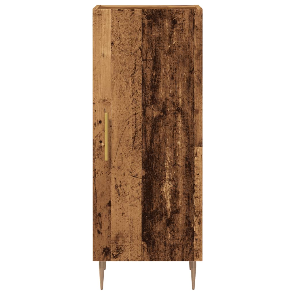 Wardrobe, old wood, 34.5x34x90 cm, processed wood