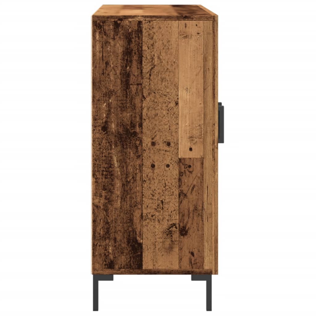 Wardrobe, old wood, 90x34x80 cm, processed wood