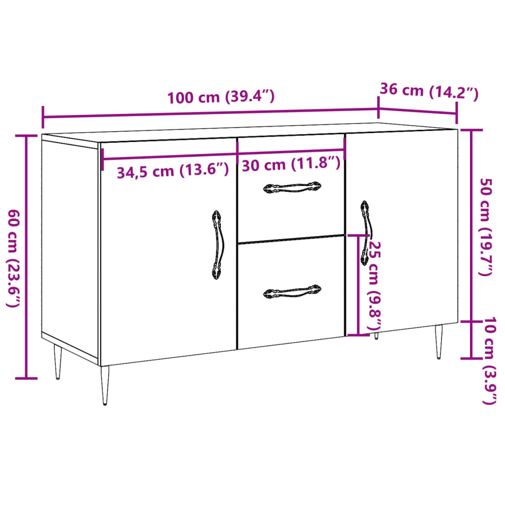 Dulap, lemn vechi, 100x36x60 cm, lemn prelucrat