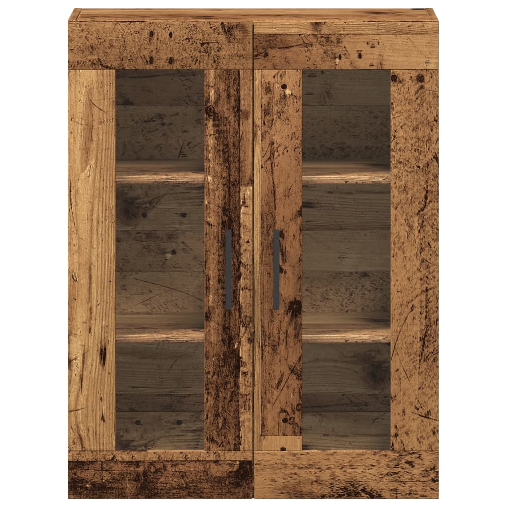 Wardrobe, old wood, 69.5x34x90 cm, processed wood