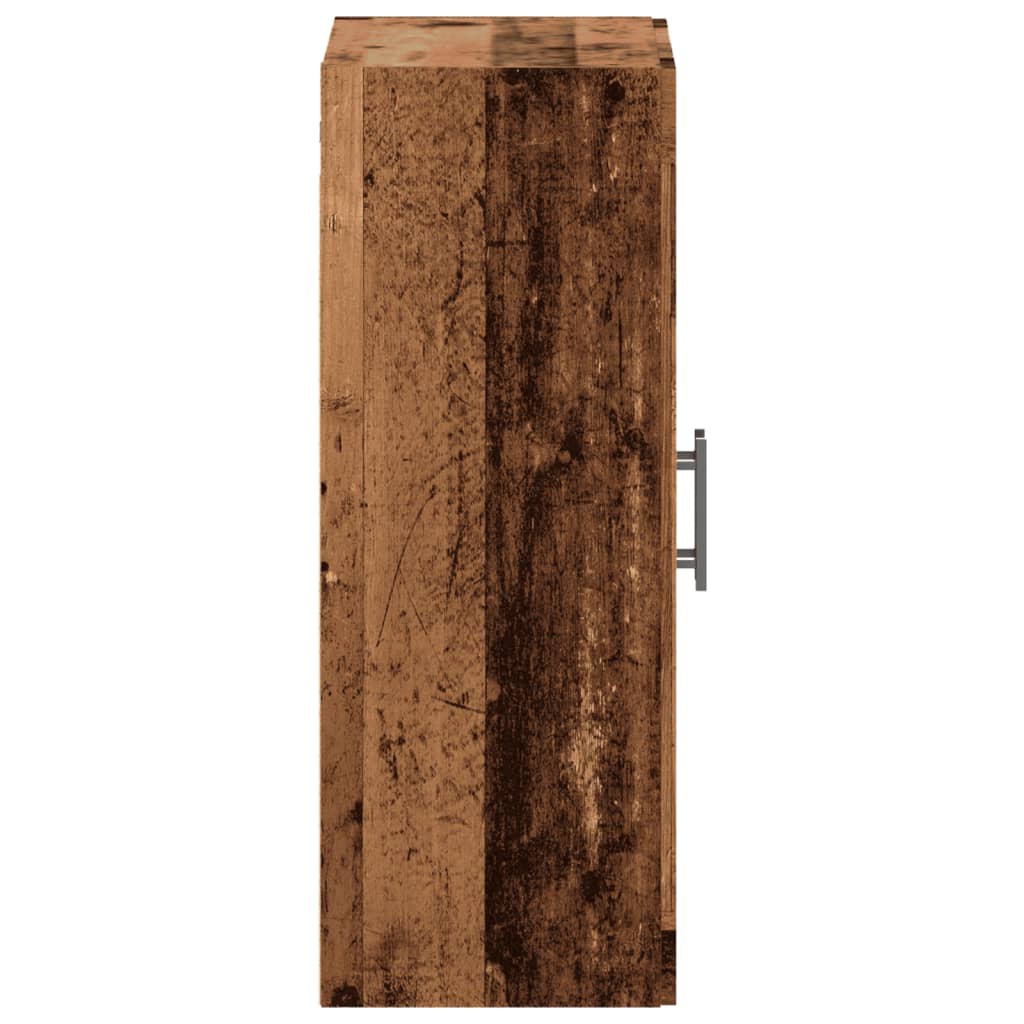 Wardrobe, old wood, 69.5x34x90 cm, processed wood