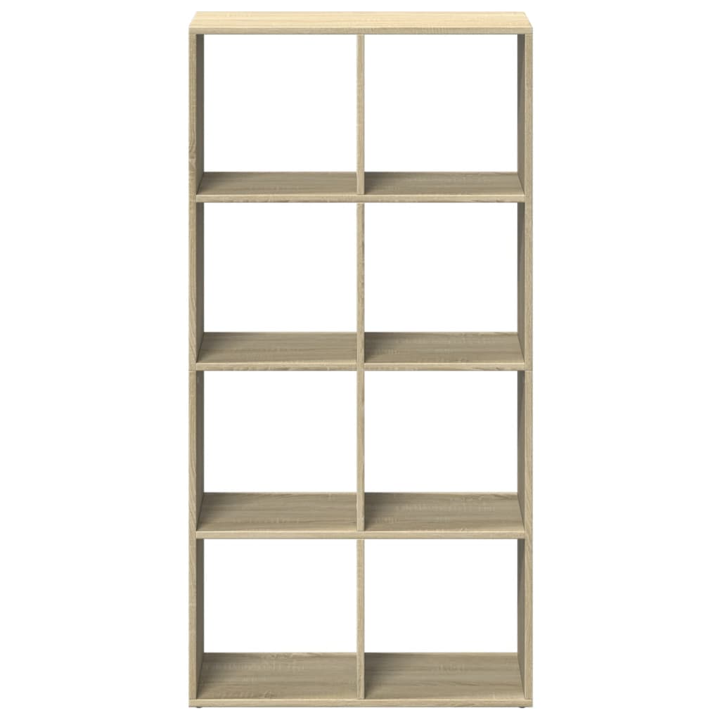 Bookcase/room divider sonoma oak 69.5x29x137.5 cm wood