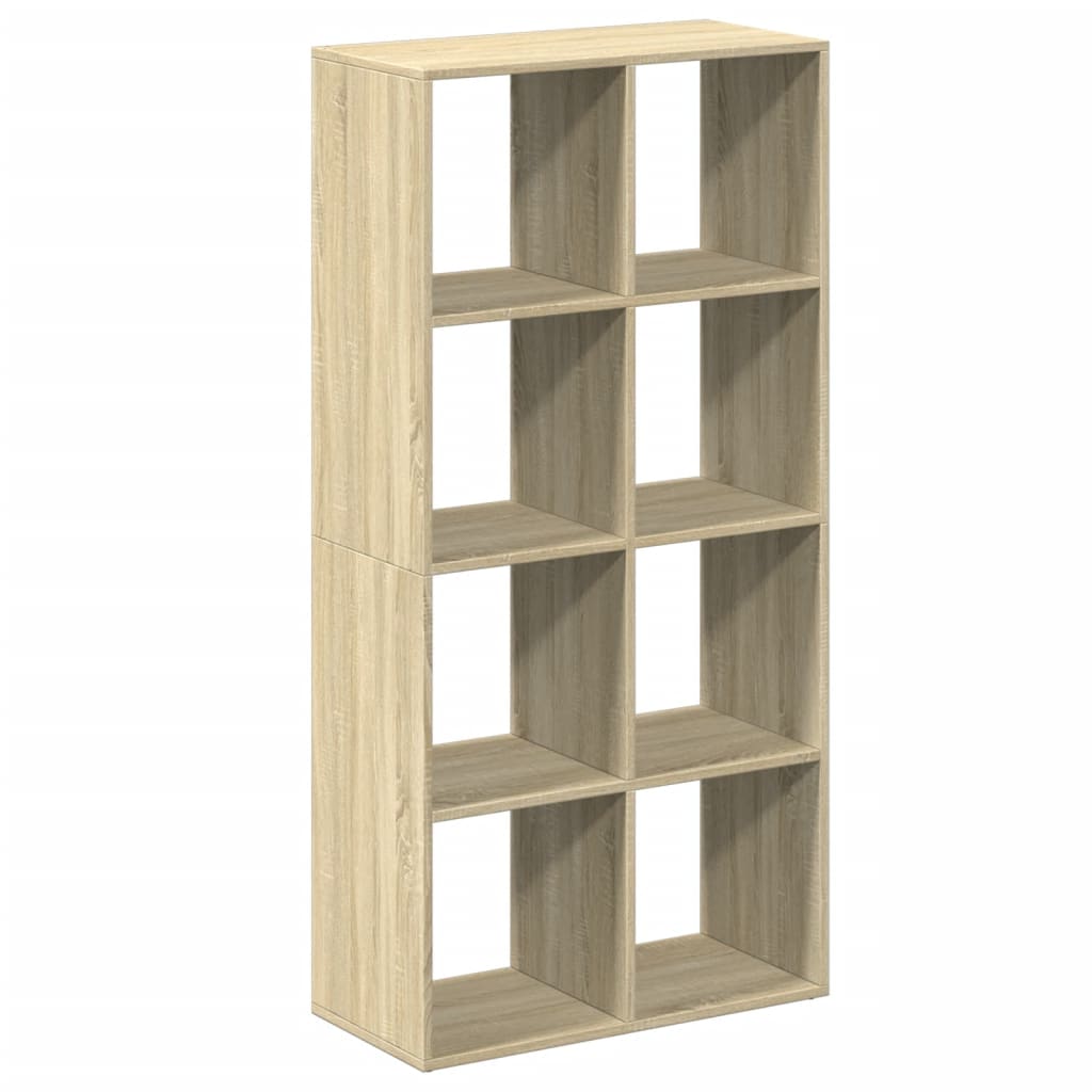 Bookcase/room divider sonoma oak 69.5x29x137.5 cm wood