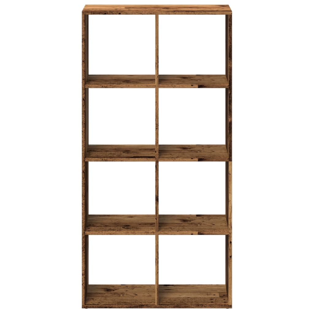 Bookcase/room divider, old wood, 69.5x29x137.5 cm, wood