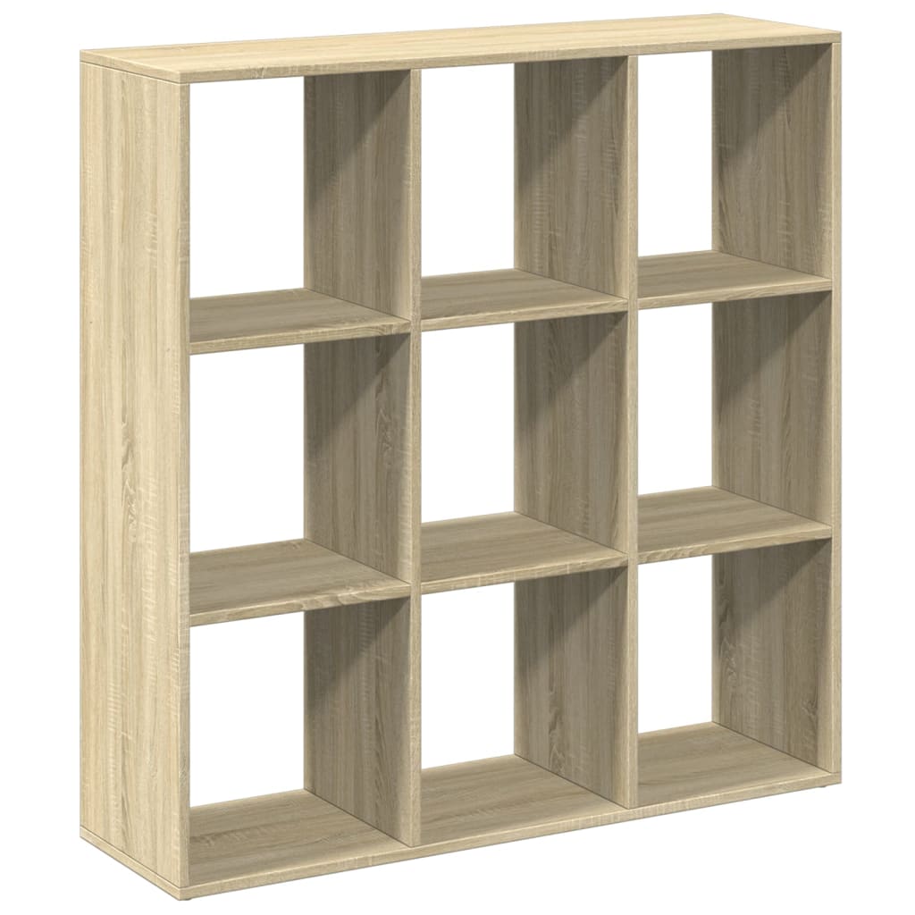 Bibliotecă/separator cameră stejar sonoma 102x29x103,5 cm lemn