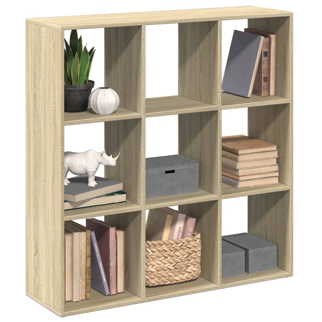 Bookcase/room divider sonoma oak 102x29x103.5 cm wood