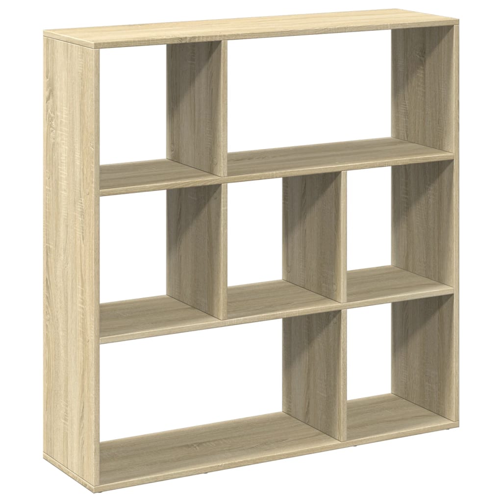 Bookcase/room divider sonoma oak 102x29x103.5 cm wood