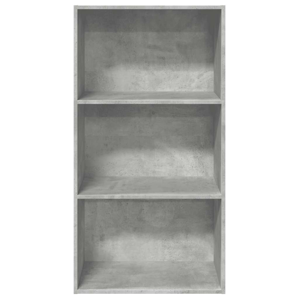 Bookcase, concrete grey, 60x30x114 cm, engineered wood