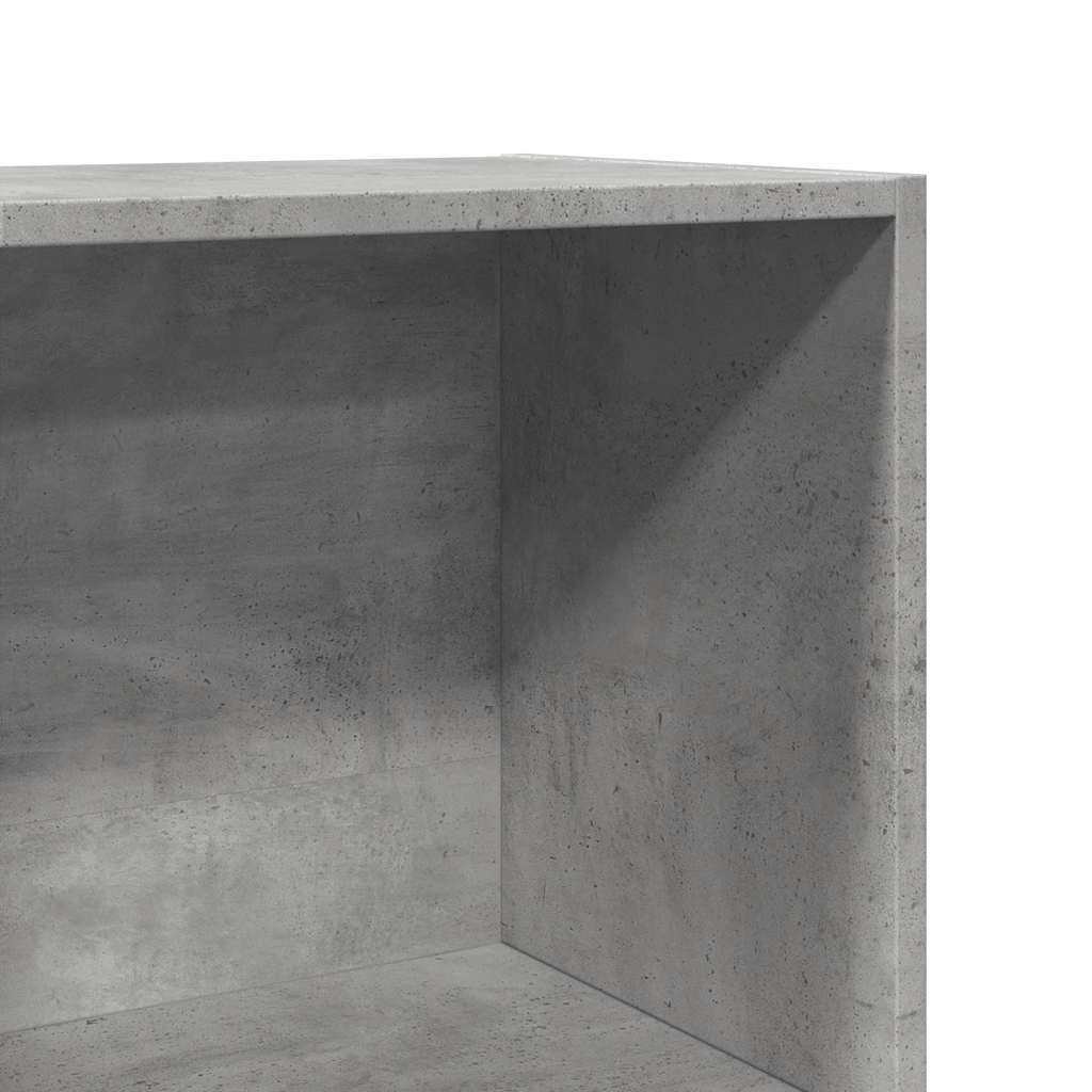 Bookcase, concrete grey, 60x30x114 cm, engineered wood