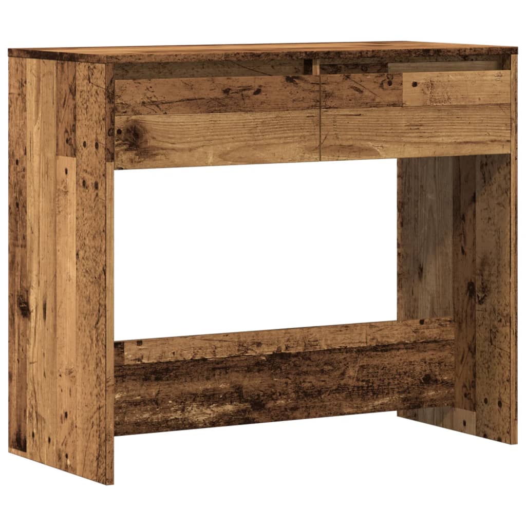 Console table, old wood, 89x41x76.5 cm, processed wood