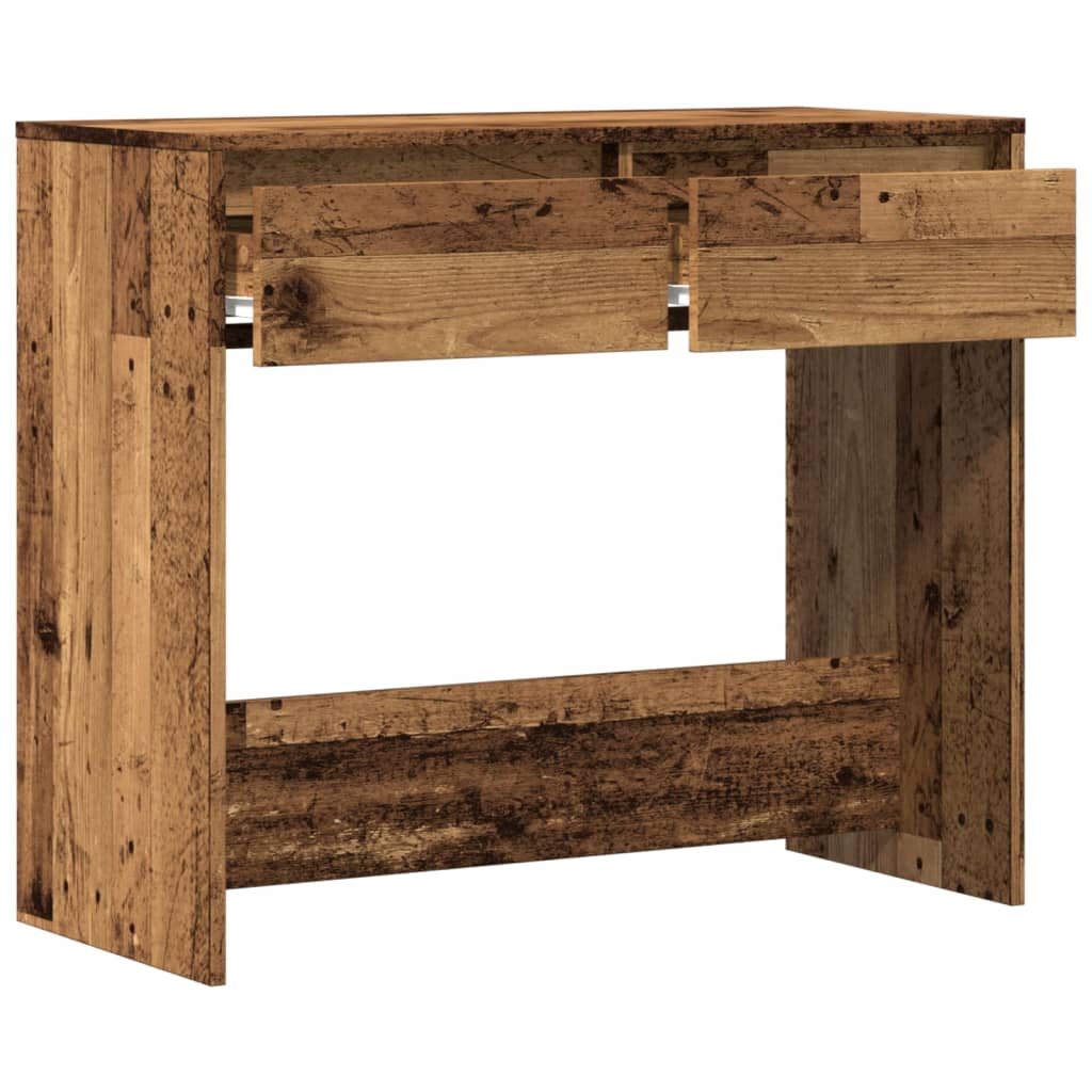 Console table, old wood, 89x41x76.5 cm, processed wood