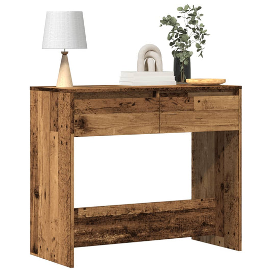 Console table, old wood, 89x41x76.5 cm, processed wood