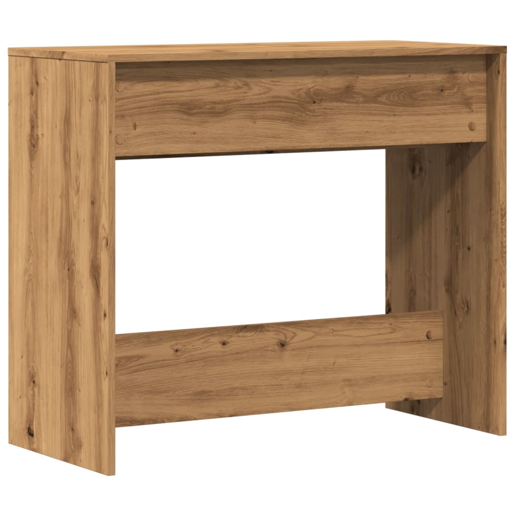 Console table, handcrafted oak, 89x41x76.5 cm, processed wood