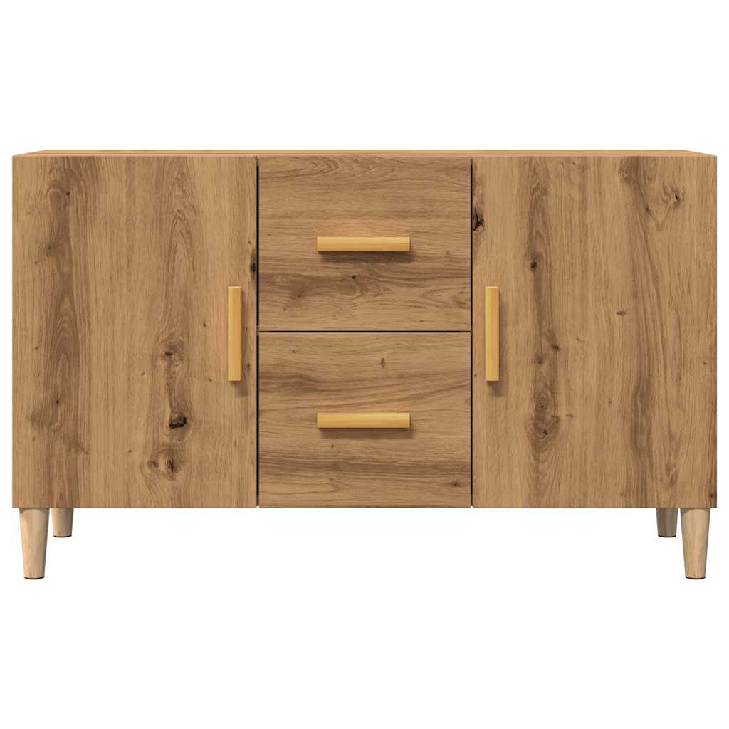 Cabinet, handcrafted oak, 100x36x60 cm, processed wood