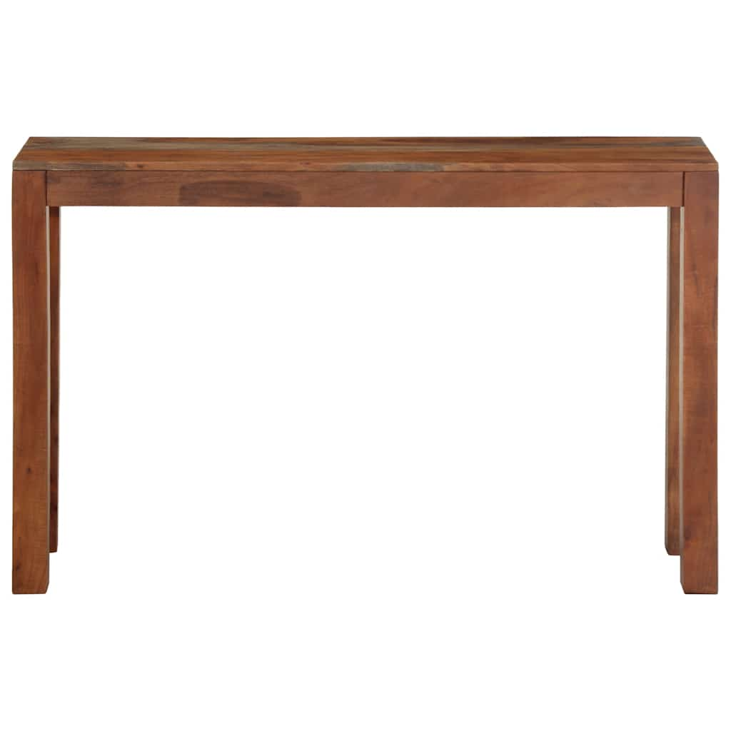 Console 120x30x76 cm made of solid acacia wood