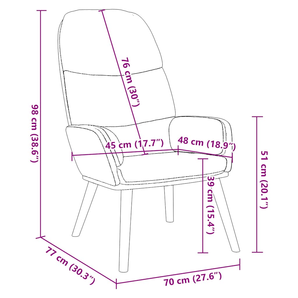 Yellow velvet lounge chair