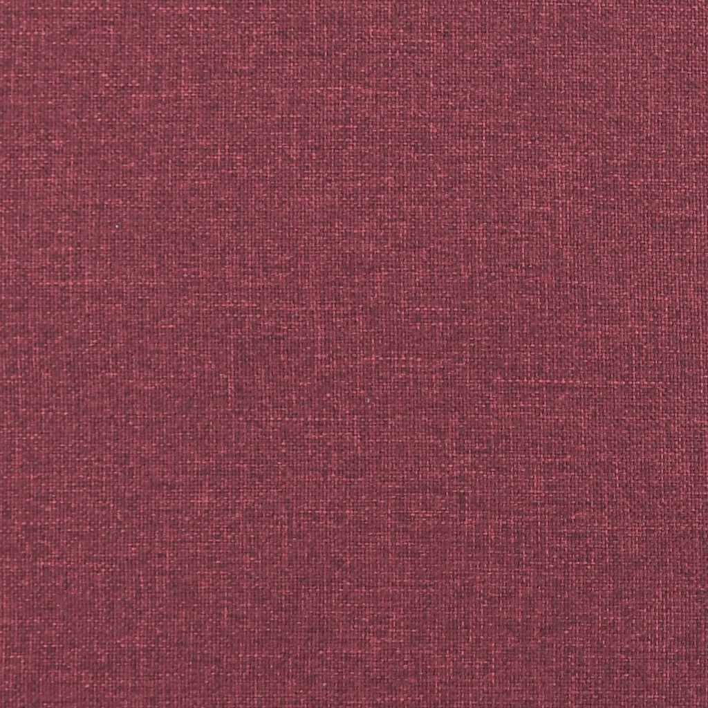 Lounge chair, wine red, textile