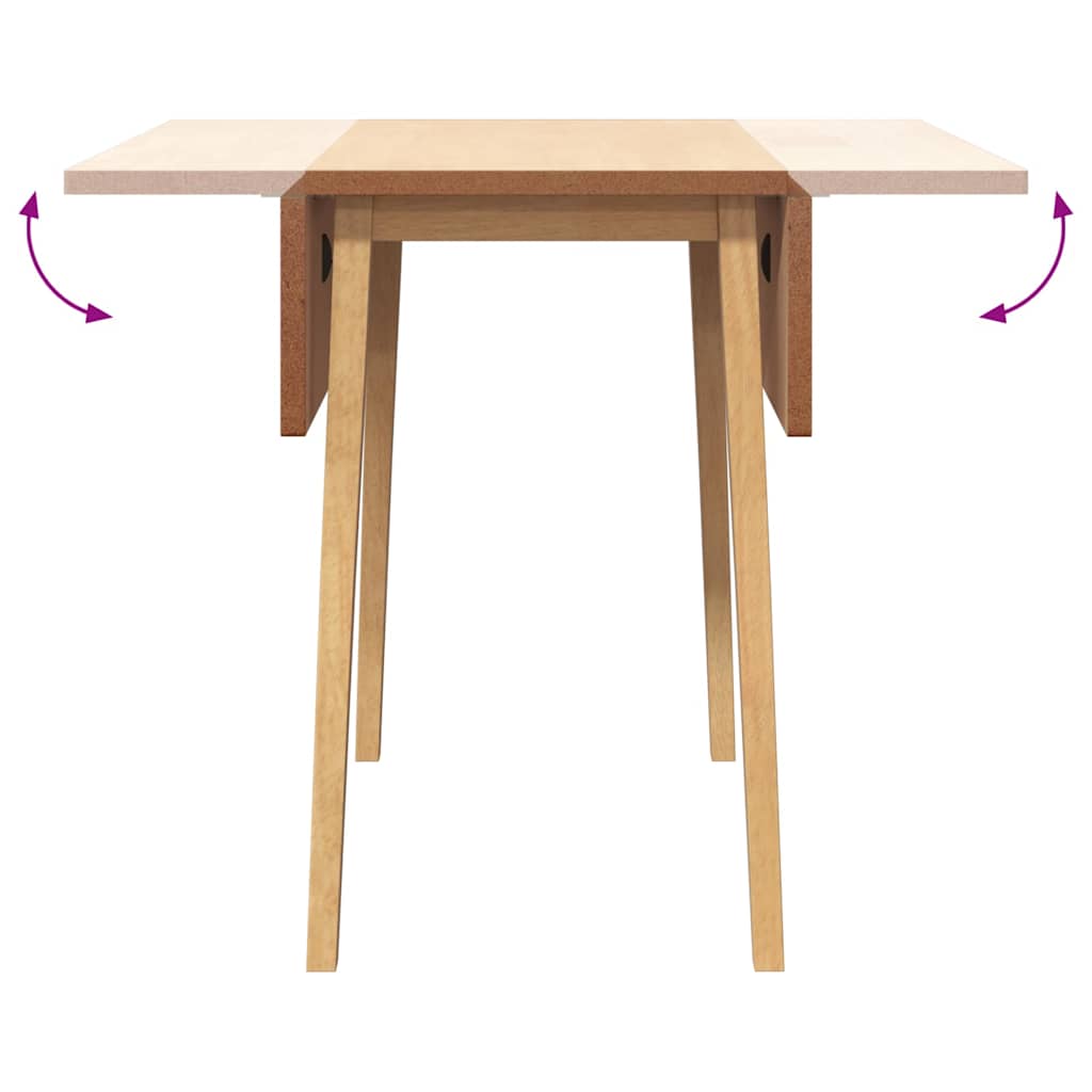 Natural Rubber Solid Wood Dining Table