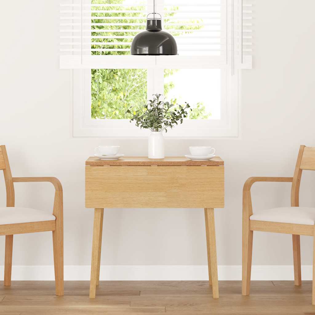 Natural Rubber Solid Wood Dining Table