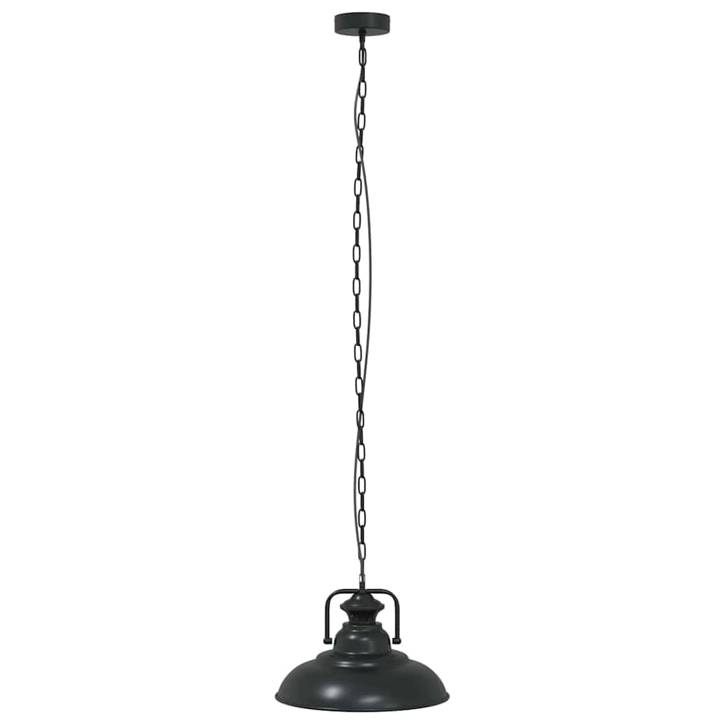 Hanging lamp E27 Black Ø 31 cm Iron