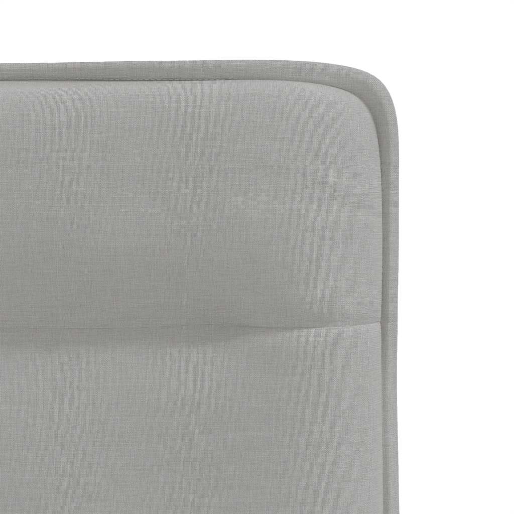 Dining room chairs 2 pcs cloud gray fabric