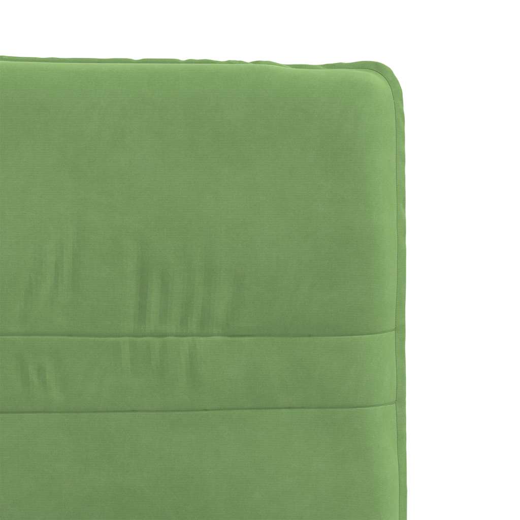 Kitchen chairs, 2 pcs., light green, velvet