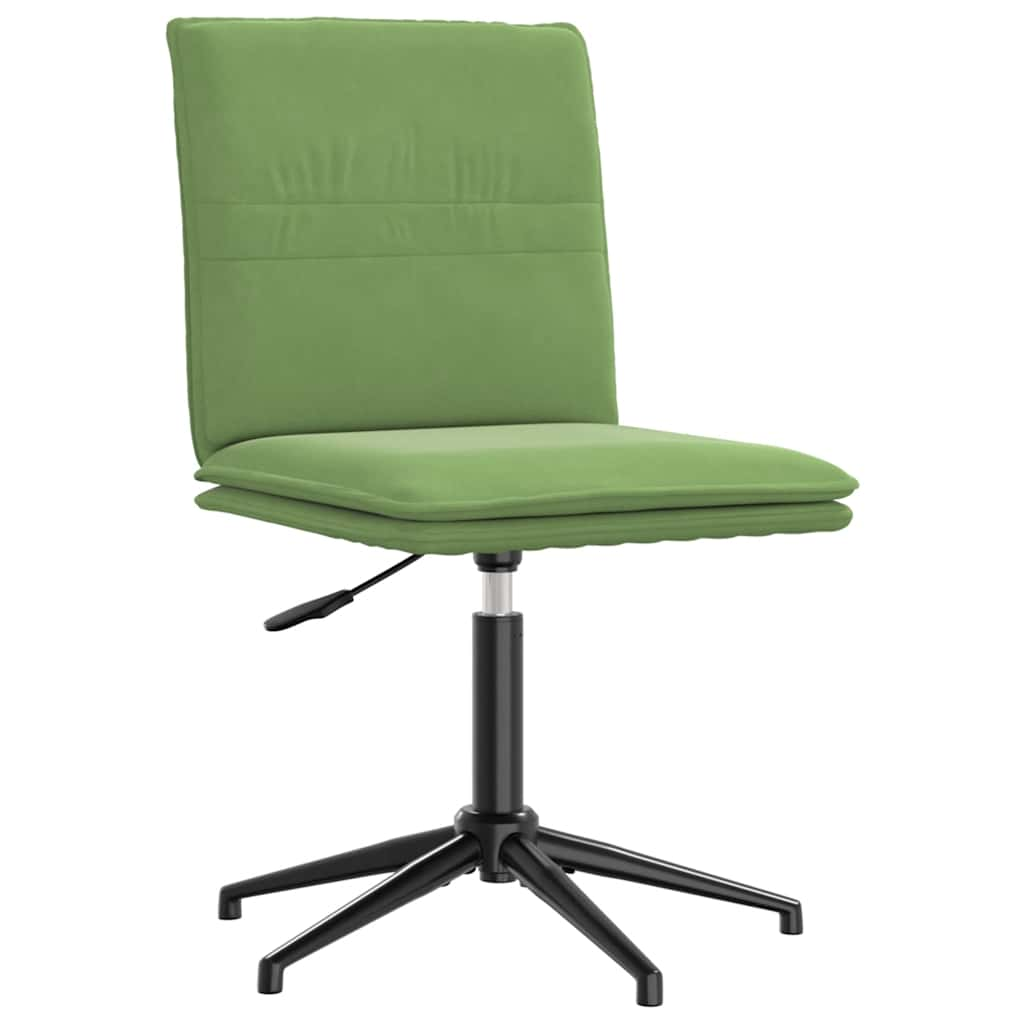 Kitchen chair, light green, velvet