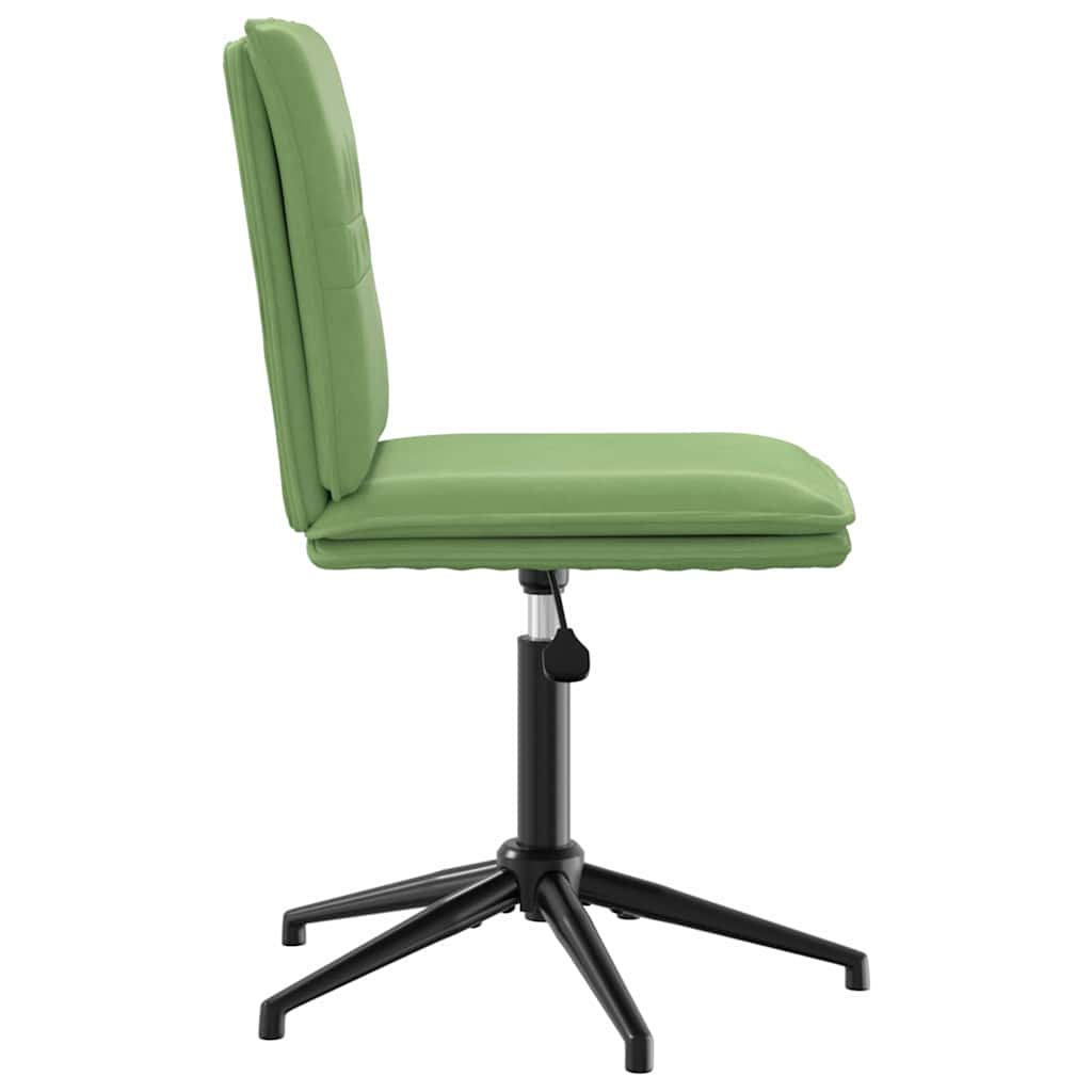 Kitchen chair, light green, velvet