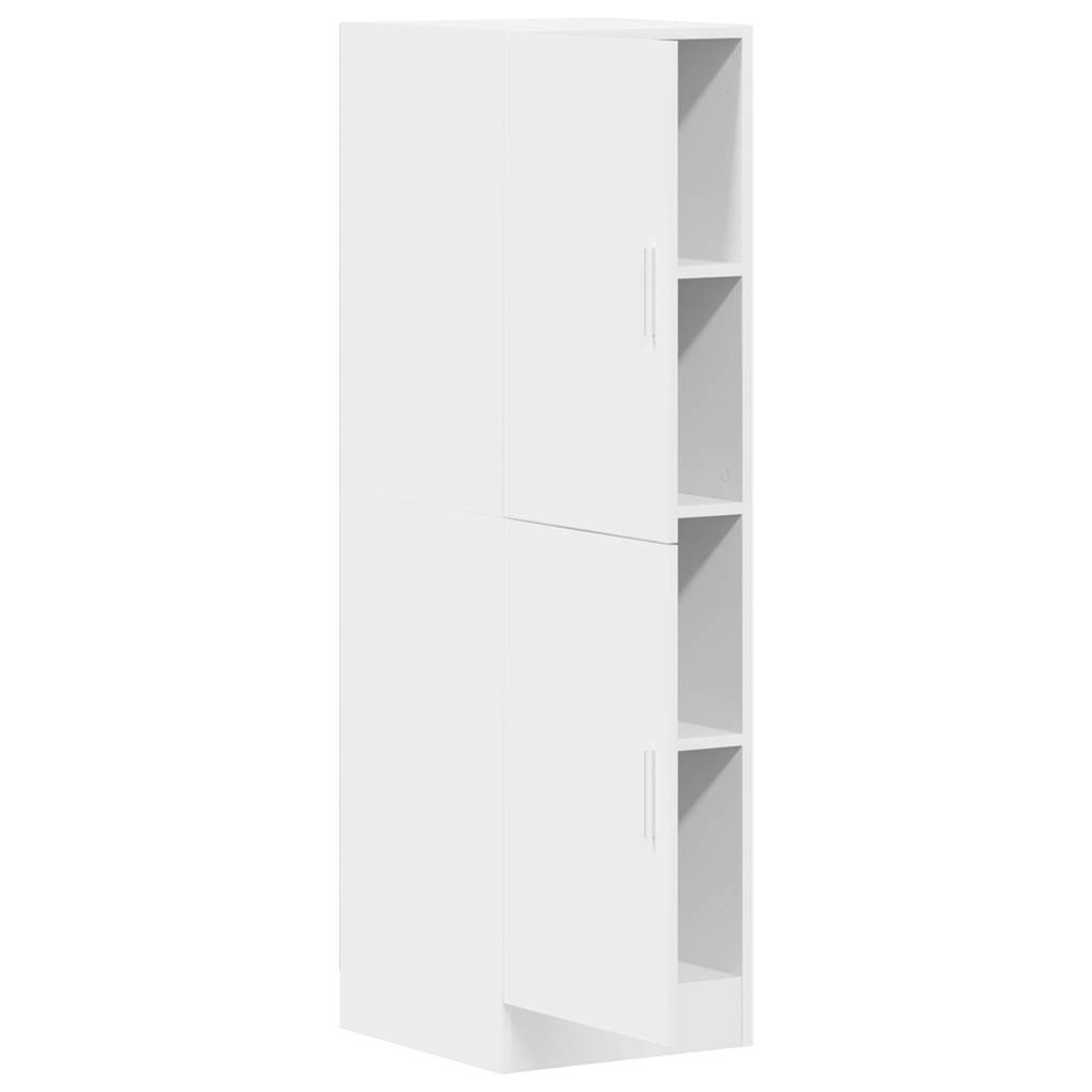 Kitchen cabinet, white, 38x41.5x131.5 cm, engineered wood