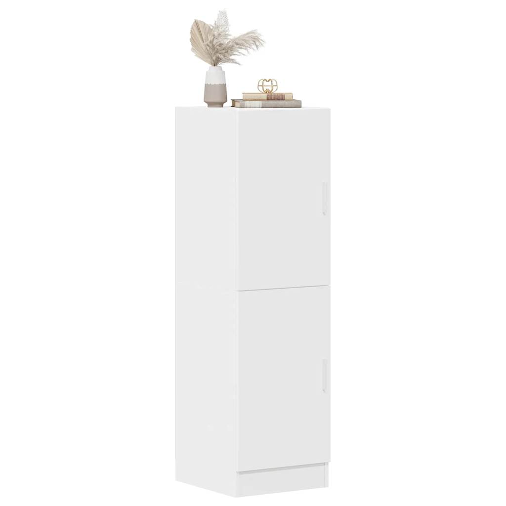 Kitchen cabinet, white, 38x41.5x131.5 cm, engineered wood