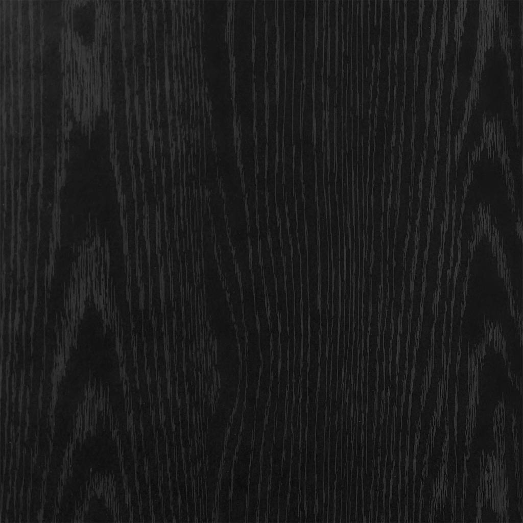 Kitchen cabinet, black, 38x41.5x131.5 cm, engineered wood